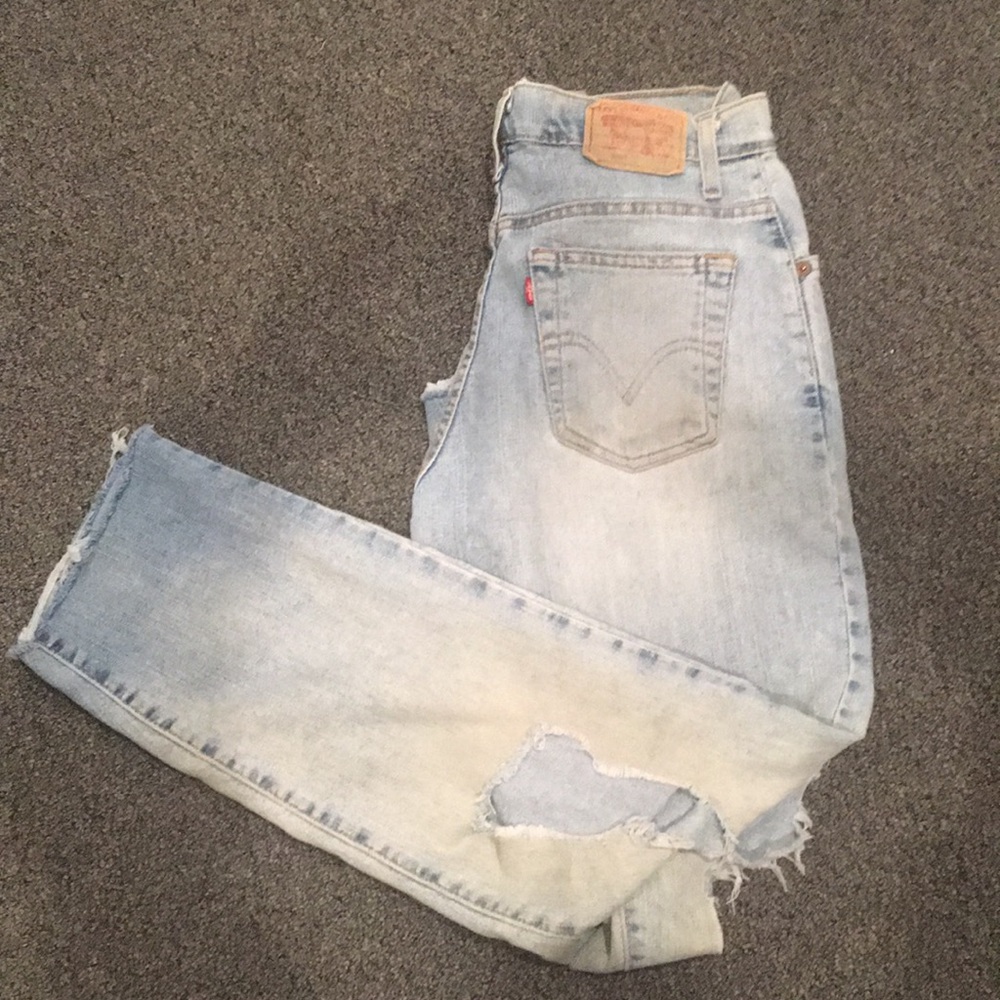 Vintage Ripped/Redone Levi’s